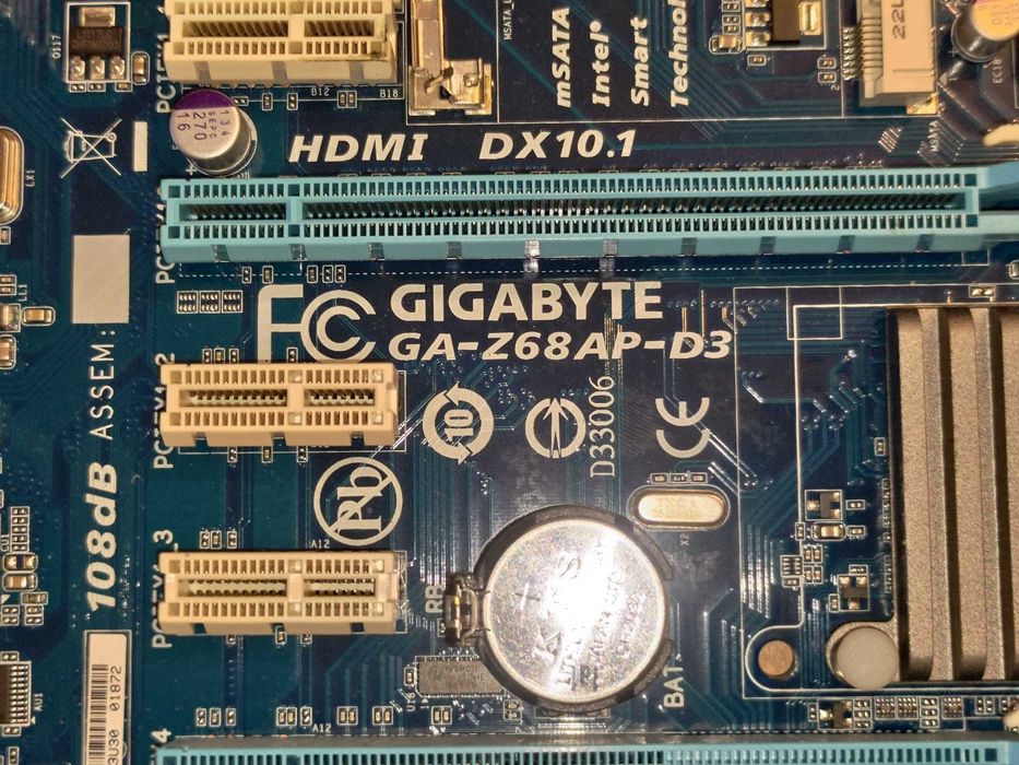 Płyta główna Gigabyte GA-Z68AP-D3 Socket 1155 ATX USB 3.0 DDR3 Rev 2.0