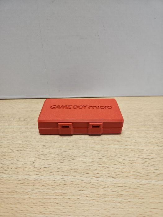 Caixa Gameboy Micro em 3D