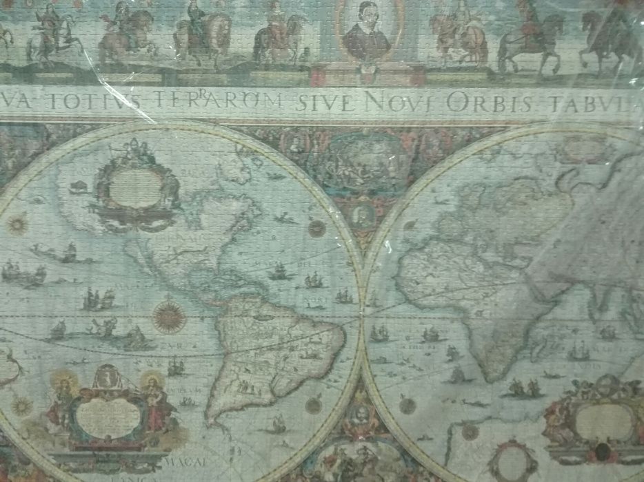 Puzzle em quadro
