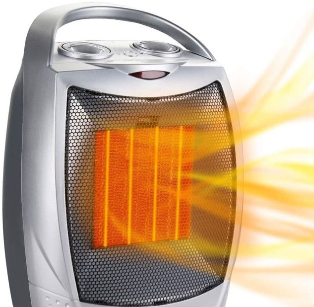 Тепловентилятор, керамічний поворотний Grunhelm