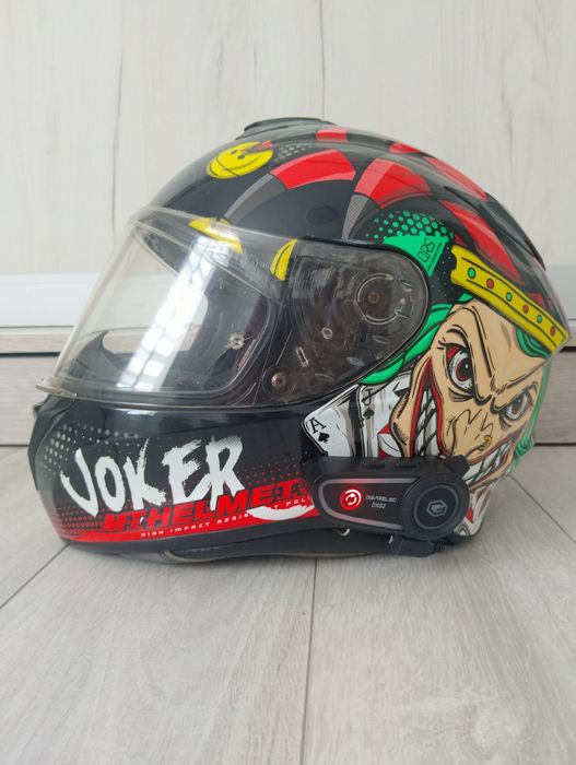 Продам мотошолом MT Targo Joker+гарнітура