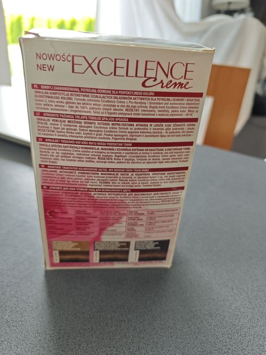 Loreal excellence krem kremowa farba jasny złocisty brąz 5.3