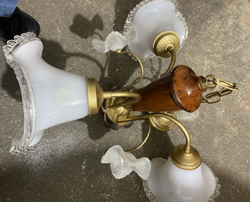 Candeeiro antigo recuperado