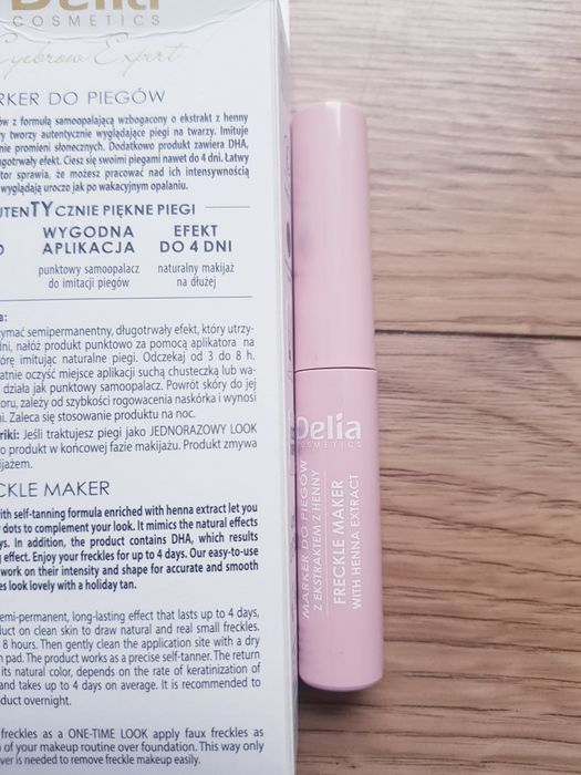 Nowy marker do Piegów marki Delia 4ml