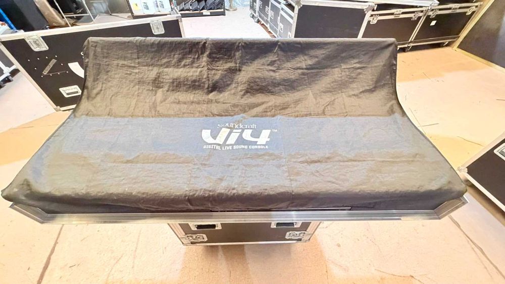 Soundcraft VI400 (Upgrade Oficial) + Local Rack + Stage Box | Sistema Completo Profissional | Flight Cases
