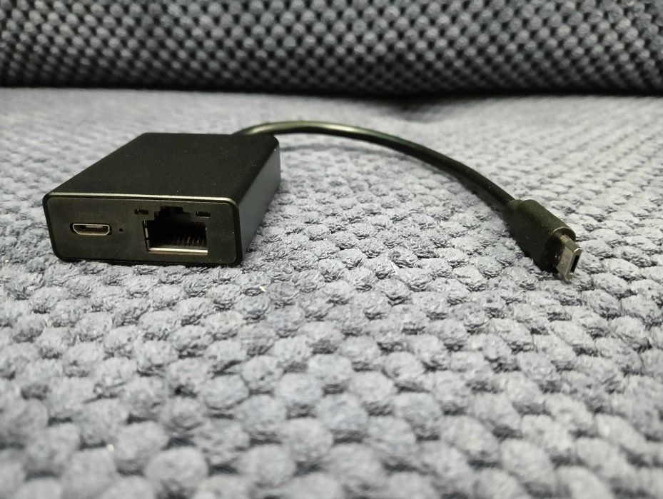 Adapter USB-C Ethernet do Chromecast Fire Tv