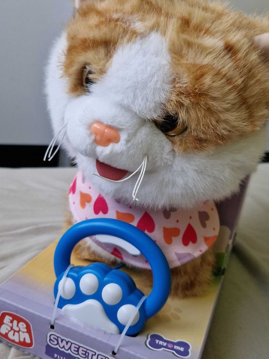 NOWY Elefun Interaktywny Puszysty zwierzak Kotek