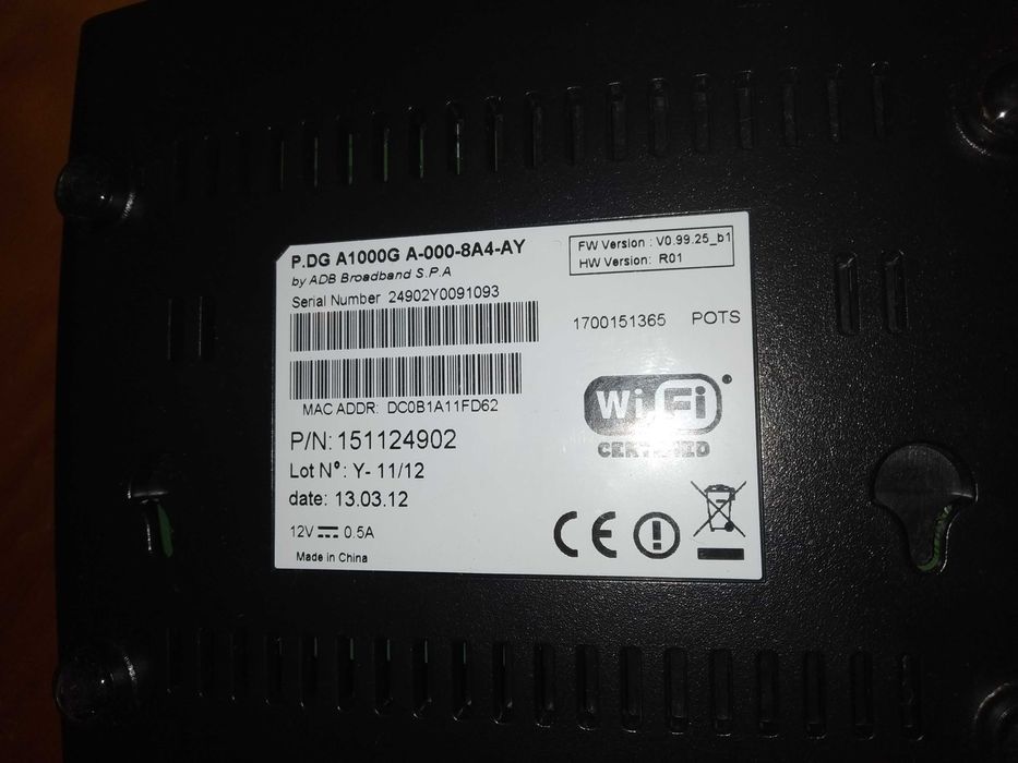 Router wifi preto