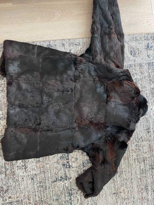 Kożuch damski z naturalnego futra