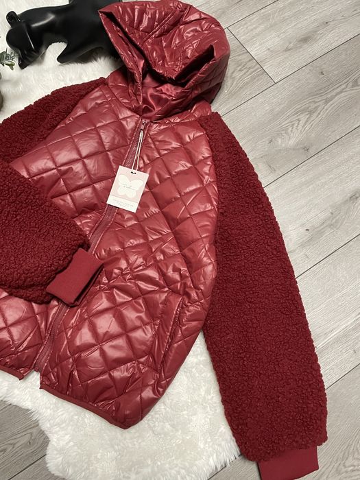 ефектна куртка тедді