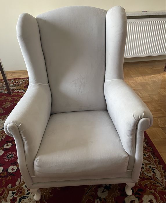 Fotel Caramella szary