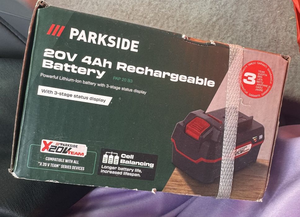 Bateria Parkside 20V/4Ah