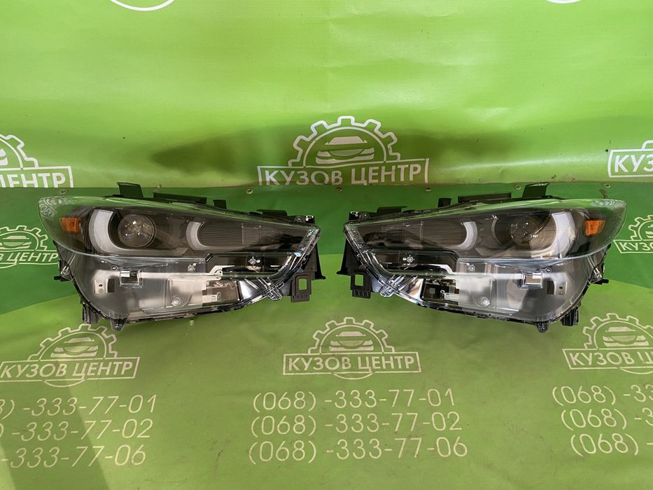 Передній бампер mazda cx-5 2022 2023 2024 решітка решетка передний