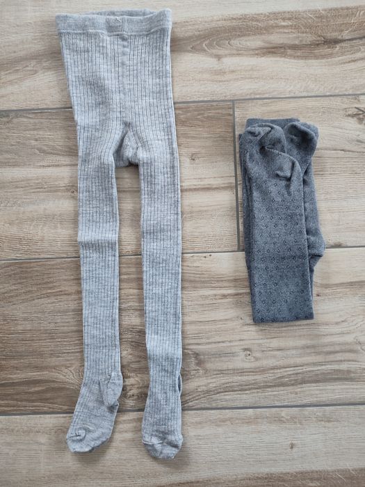Nowe rajtuzy wełniane, wełna H&M r.98/104
