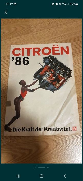 Prospekt Citroen 1986