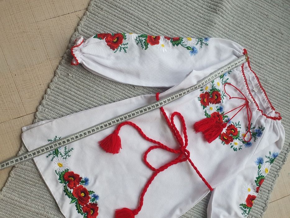 Сукня вишиванка для дівчинки на 4-6 років розмір 104