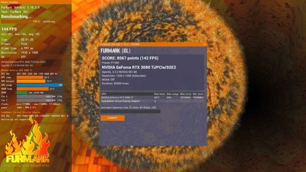 Відеокарта Gigabyte GeForce® RTX 3080 Ti Eagle 12Gb GDDR6X