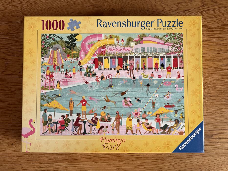 Пазл Ravensburger Парк фламінго 1000 елементів