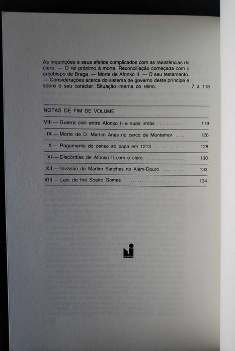 Livro "História de Portugal Vol. V 1211 a 1223" de Alexandre Herculano