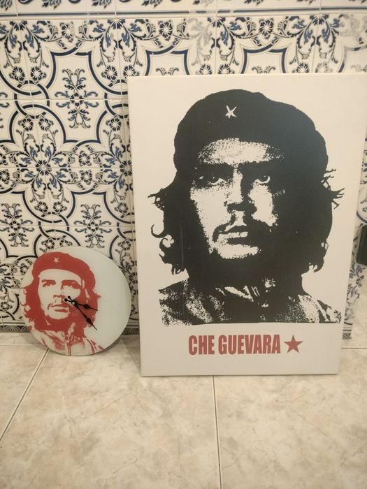 Conjunto tela e relógio Che Guevara