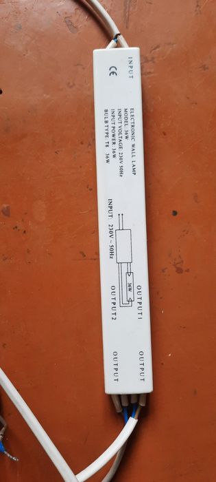 ЭПРА для люминисцентных ламп 1×36Вт Т8
Балласт электронный EB 18W Delu