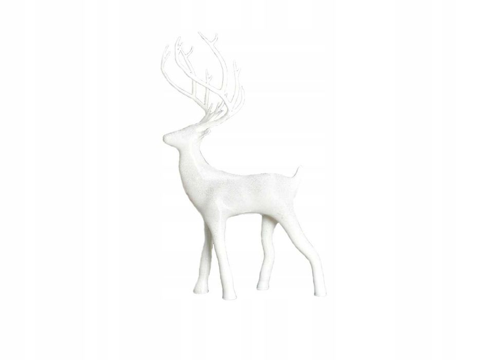 Figurka Renifer Świąteczny na Stroik Boże Narodzenie