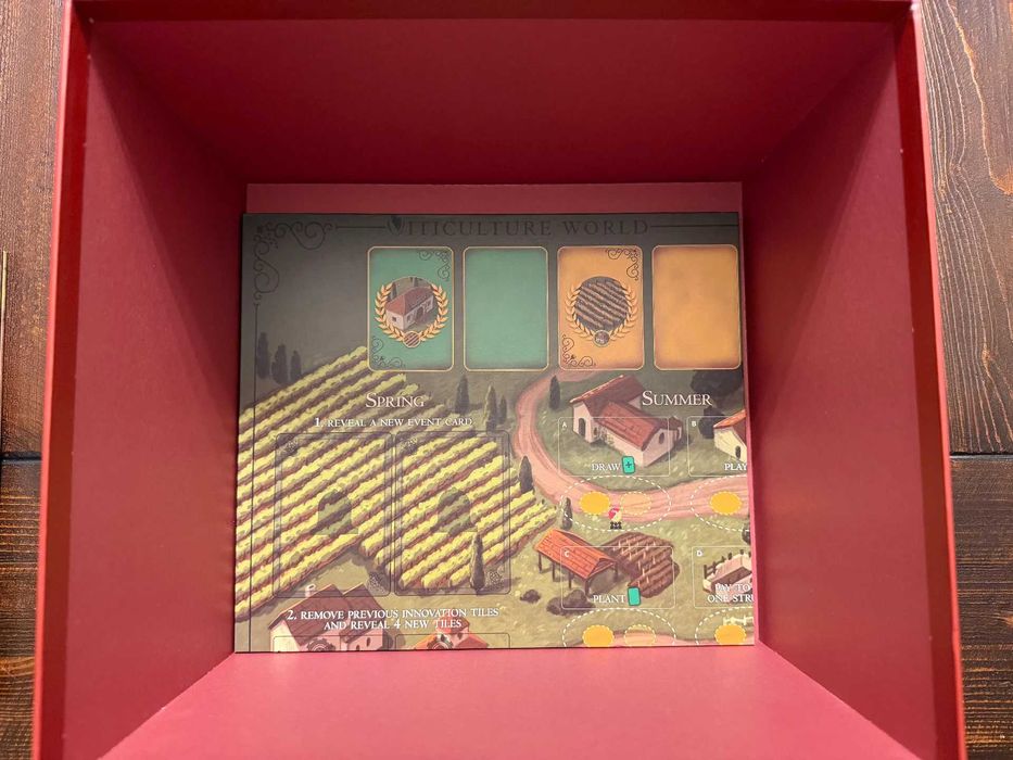 Insert organizer do gry Viticulture – Wine Crate Edition