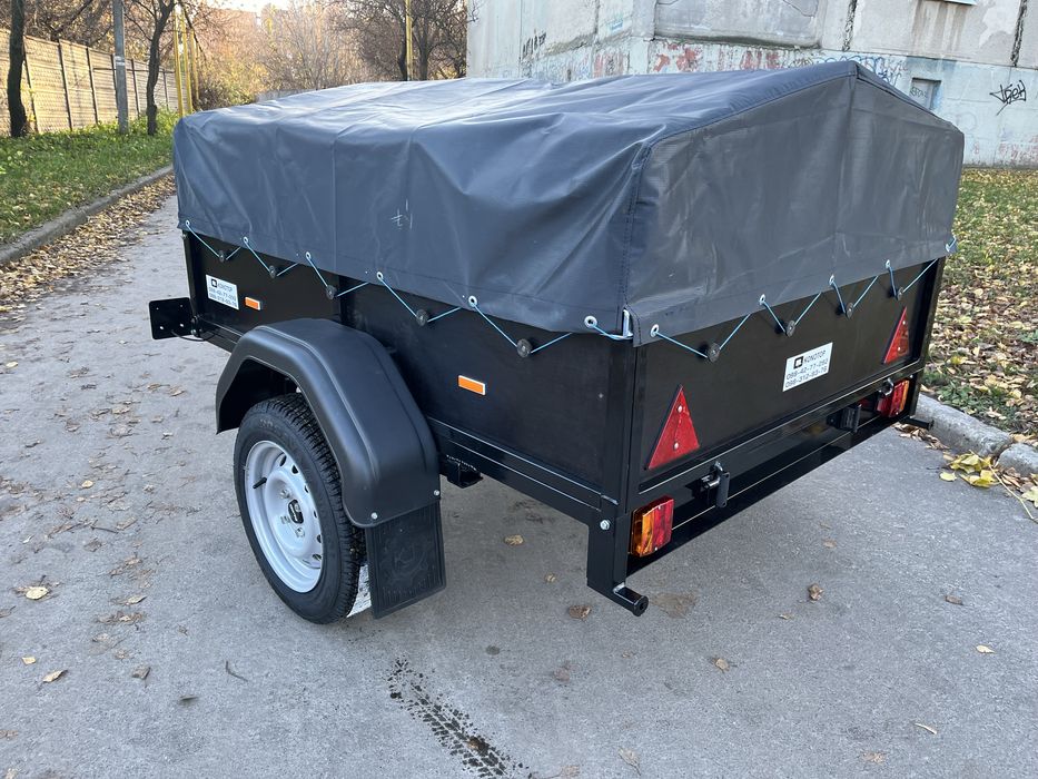 Причіп розміром 1.7 м х 1.3 м х 35 см