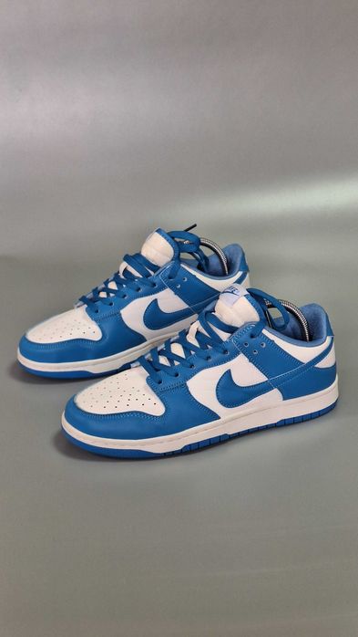 EU 42,5 / 27 см Кросівки Nike Dunk Low білі сині
