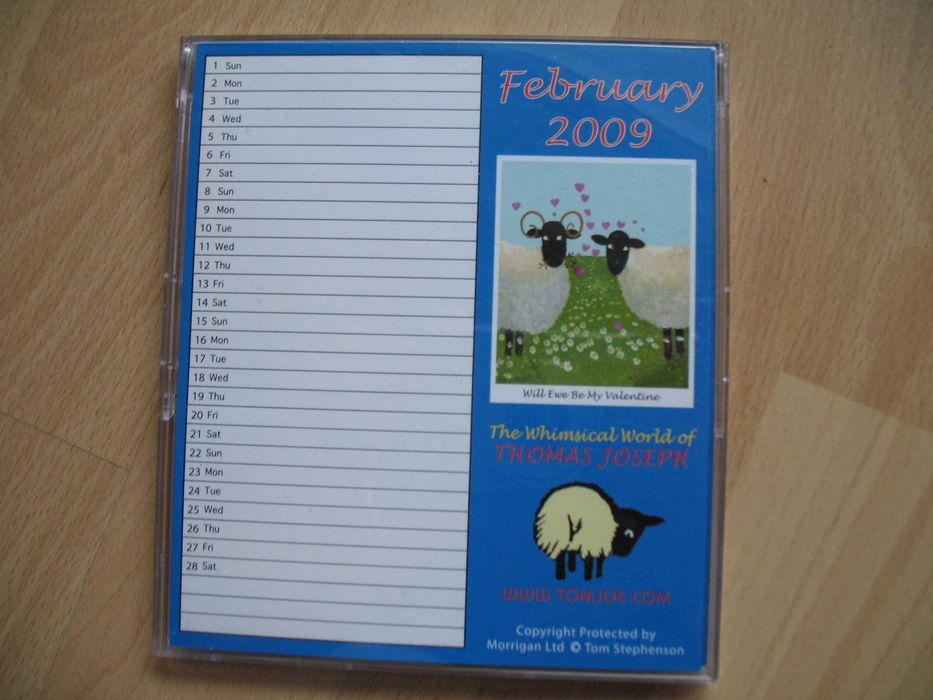 Stary kalendarz Scrapbooking decoupage prace plastyczne plastyka