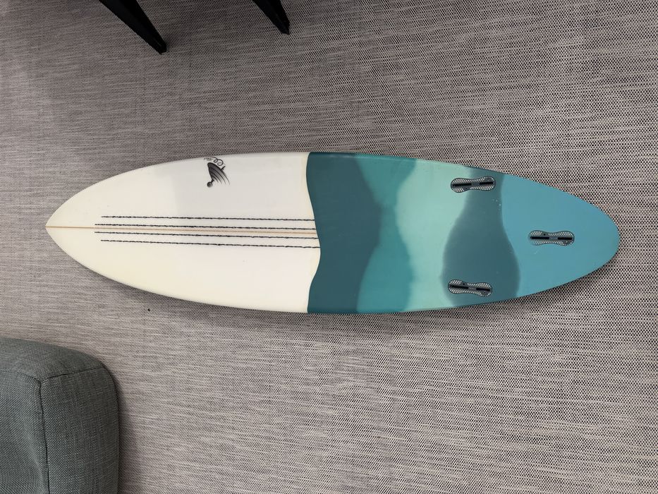 Prancha de Surf 6'O_Excelente estado_LEVE_famoso shaper Rob Vaughan