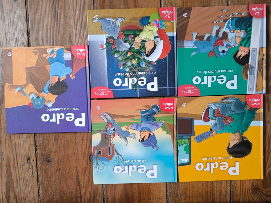 Livros da coleção "O Pedro"