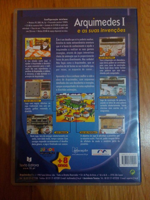 CD Arquimedes I e as suas invenções