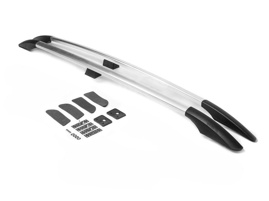 Peugeot Partner 1996-2008 Рейлінги ХРОМ Пластикові ніжки