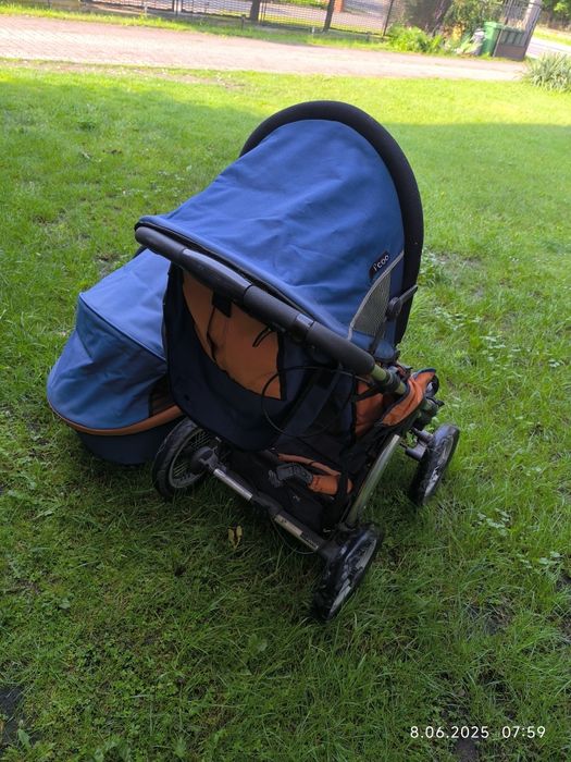 Wózek dziecięcy 2w1 gondola spacerówka