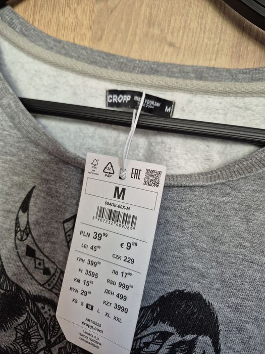 Bluza z wilkiem damska