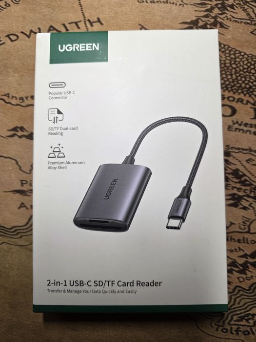 Czytnik kart pamięci SD Ugreen