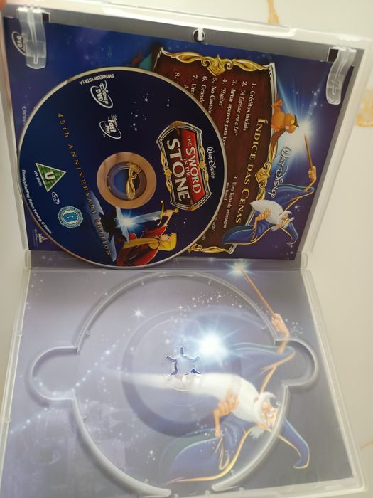 DVD Disney a espada era a lei