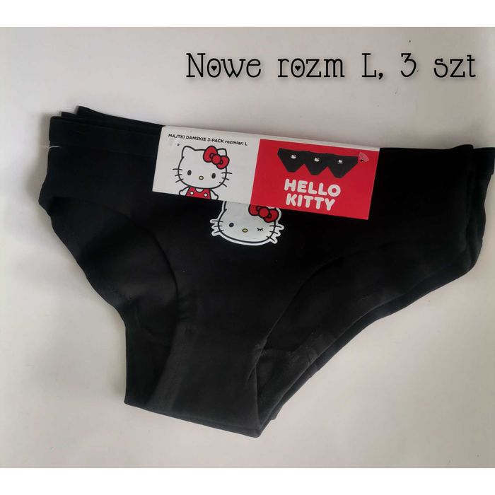 Nowe Majtki Hello Kitty Rozm L figi damskie