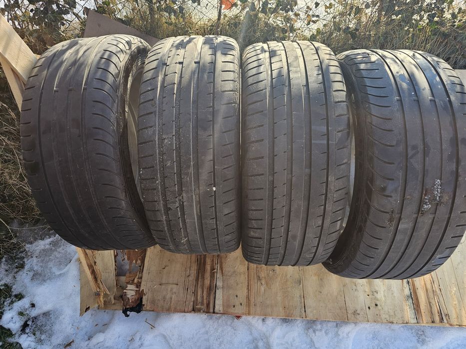 Alufelgi r18 5x112 z oponami i dystanse 15mm