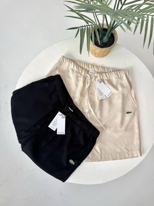 Лляні шорти lacoste