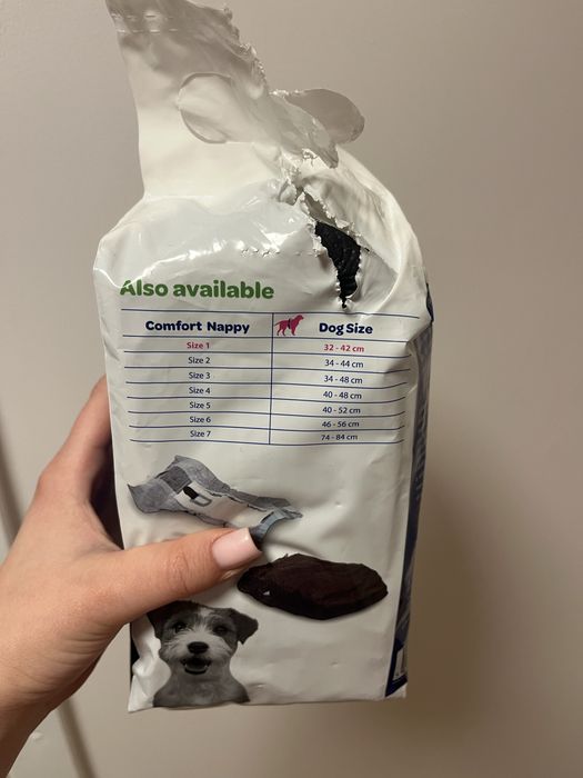 Pieluchy dla psa york, maly pies oddam