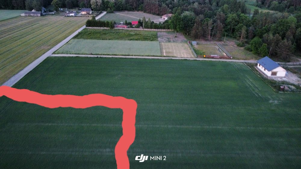 Działka 2239m2 dobry dojazd ,warunki zabudowy ,