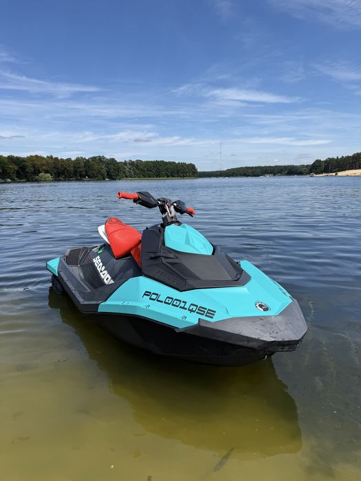 Skuter wodny trix Seadoo Spark Trixx 2up 2017 reja24 tuning śruba Solas wydech dolot soft 120KM przyczepa