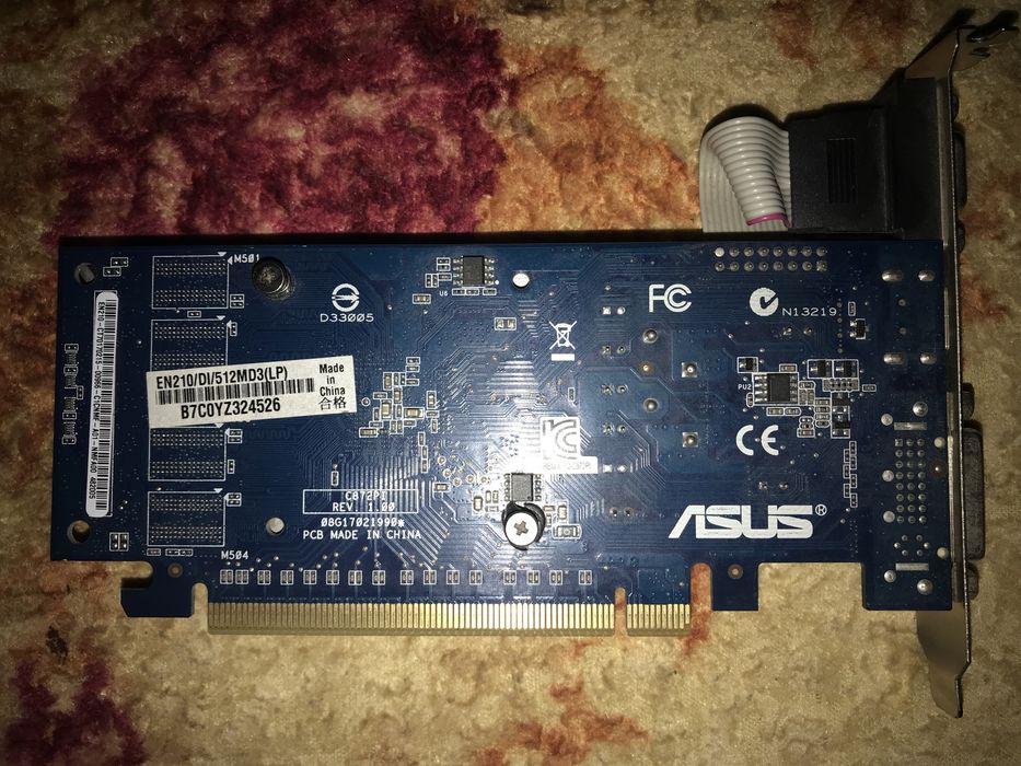 Видеокарта  Nvidia GeForce 210