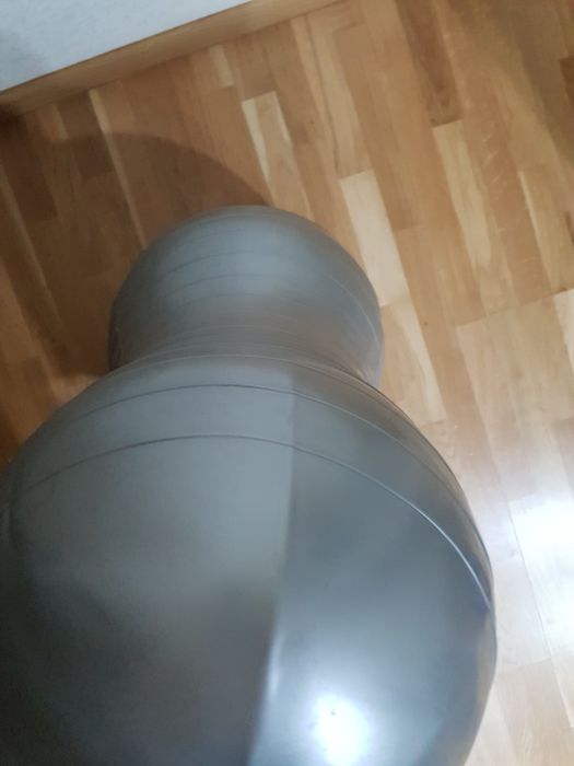 М'яч для фітнесу Арахіс (фітбол) 50х100см сірий