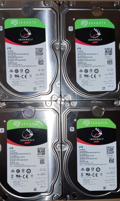 Seagate IronWolf ST6000VN0033 6TB - Mam 3szt.