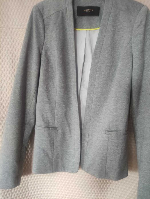 Elegancka marynarka RESERVED – szara, rozm. 36