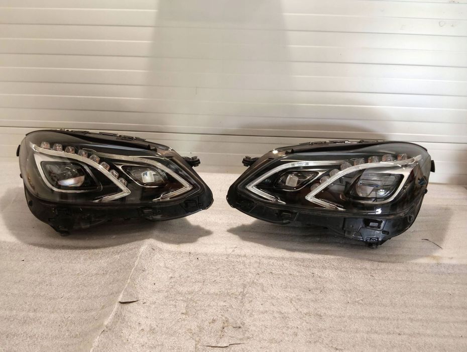 mercedes-benz e klasa w212 lift ils led komplet lamp przód a2128205539kz