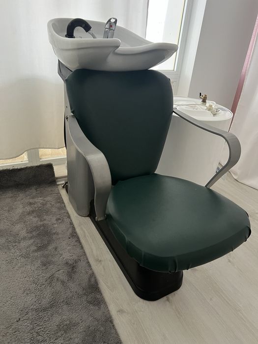 Calha de lavagem de cabelos